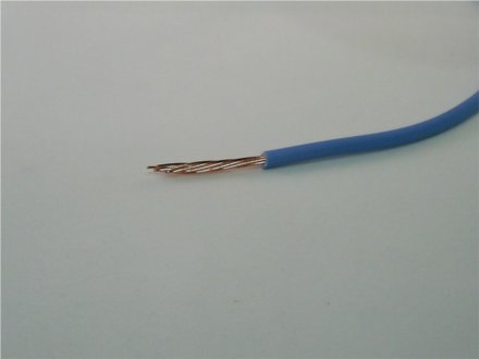 Kabel FK (H07V-R) 1,5mm2, blå, 20 meter